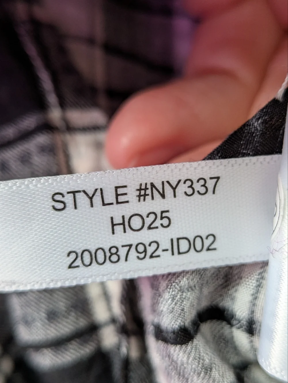 Madewell Shirred Crewneck Button-Up Top in Plaid  XS - Style NY3